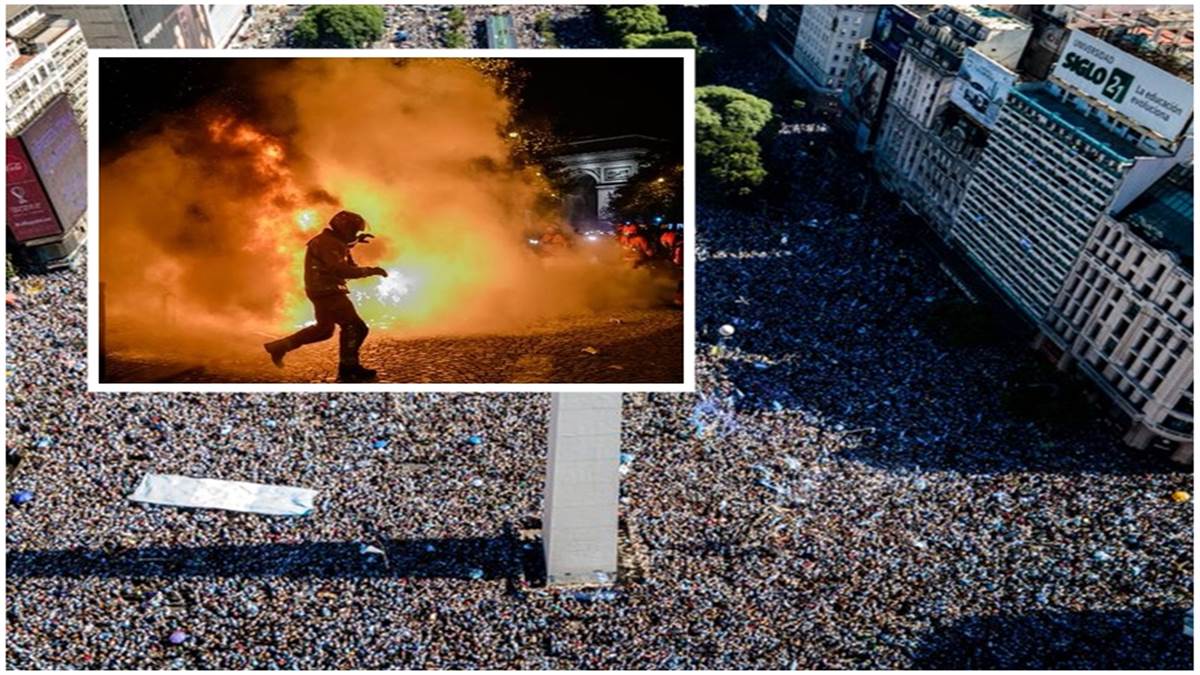 अर्जेंटीना में जश्न का माहौल है, वहीं फ्रांस में दंगे भड़के