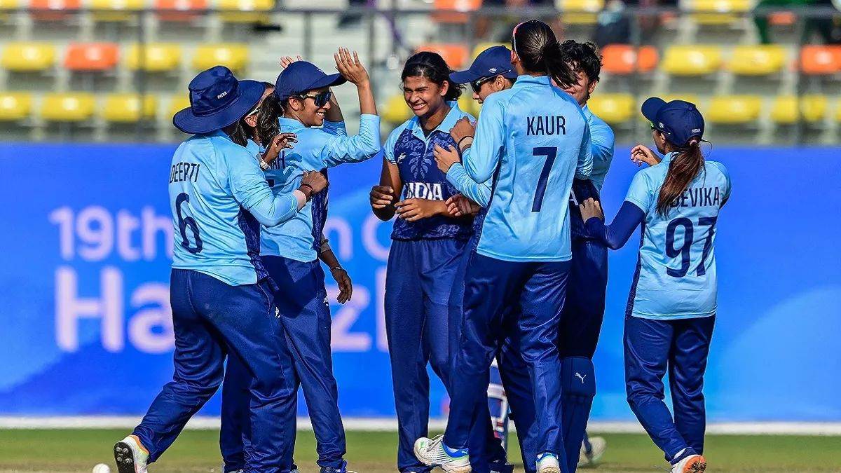 एशियन गेम्स में भारतीय महिला क्रिकेट टीम ने रचा इतिहास, जीता गोल्ड, श्रीलंका को 19 रन से हराया