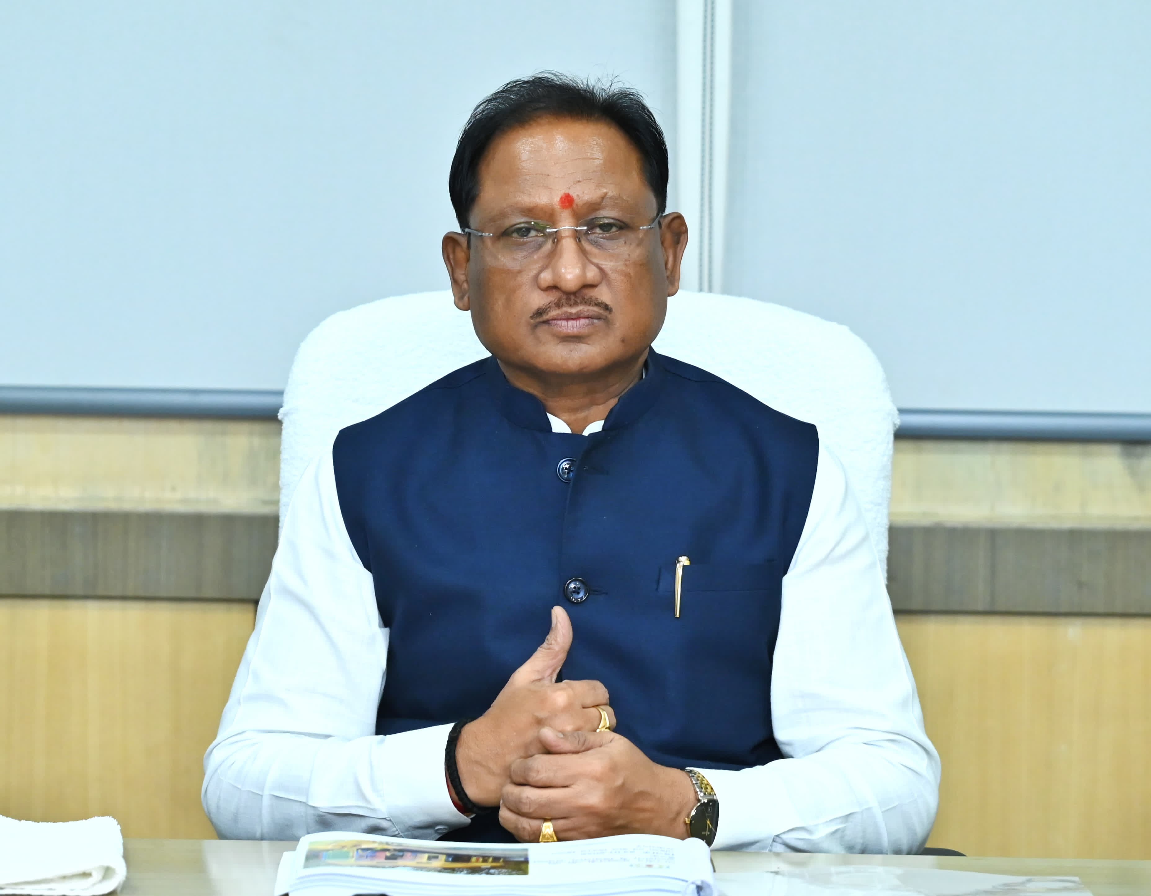 नौनिहालों के पोषण के साथ ही सुरक्षित और सुनहरा भविष्य देने के लिए सरकार प्रतिबद्ध : मुख्यमंत्री साय