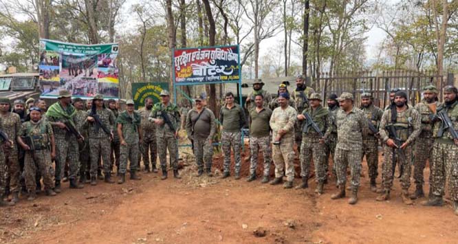 अबूझमाड़ के बोटेर में खुला सुरक्षा व जनसुविधा कैंप