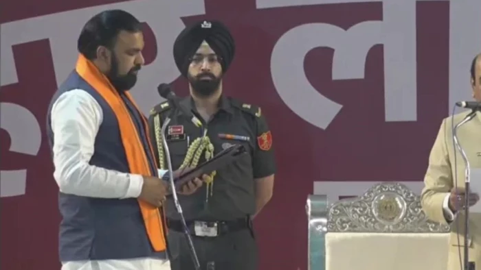 भाजपा के सम्राट चौधरी ने बिहार में मुख्यमंत्री पद की ली शपथ 