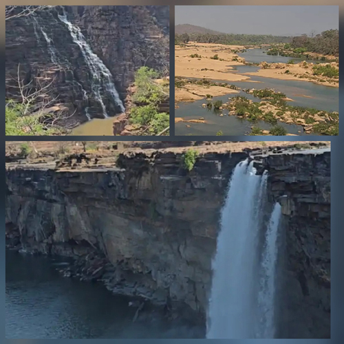 बस्तर में अप्रैल महीने की गर्मी से इंद्रावती नदी सहित नदी-नालों का जलस्तर घटा