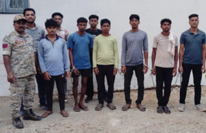 पुरानी रंजिश में घर में घुसकर हमला करने वाले 5 गिरफ्तार