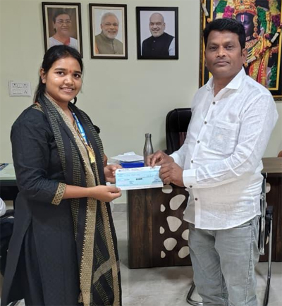 आर्थिक तंगी से रंजना की छुटी पढ़ाई, उप मुख्यमंत्री शर्मा के सहयोग से फिर होगी शुरू