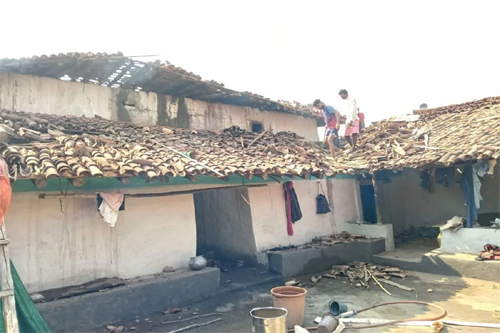 घर में लगी आग से पूर्व पंचायत सचिव की जिंदा जलकर मौत