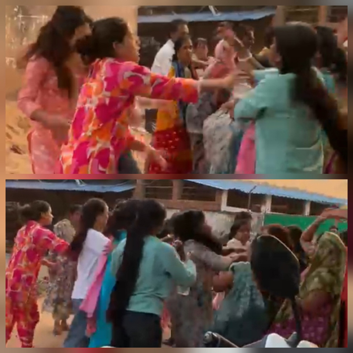 नजूल जमीन पर मकान निर्माण को लेकर महिलाओं में हुई मारपीट