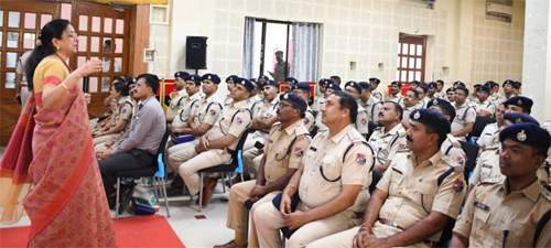 रेलवे सुरक्षा बल द्वारा हार्टफुलनेस मेडिटेशन सेशन व स्वास्थ्य जागरूकता तथा मनोवैज्ञानिक कल्याण शिविर का आयोजन