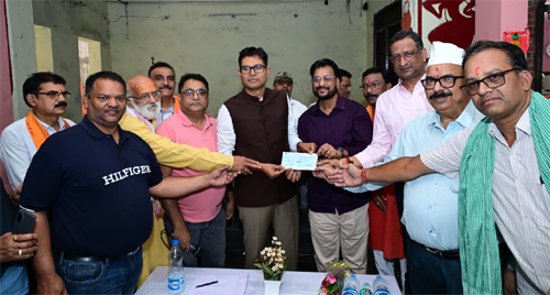 रायगढ़ में पहाड़ मंदिर समिति की बैठक में शामिल हुए वित्त मंत्री चौधरी