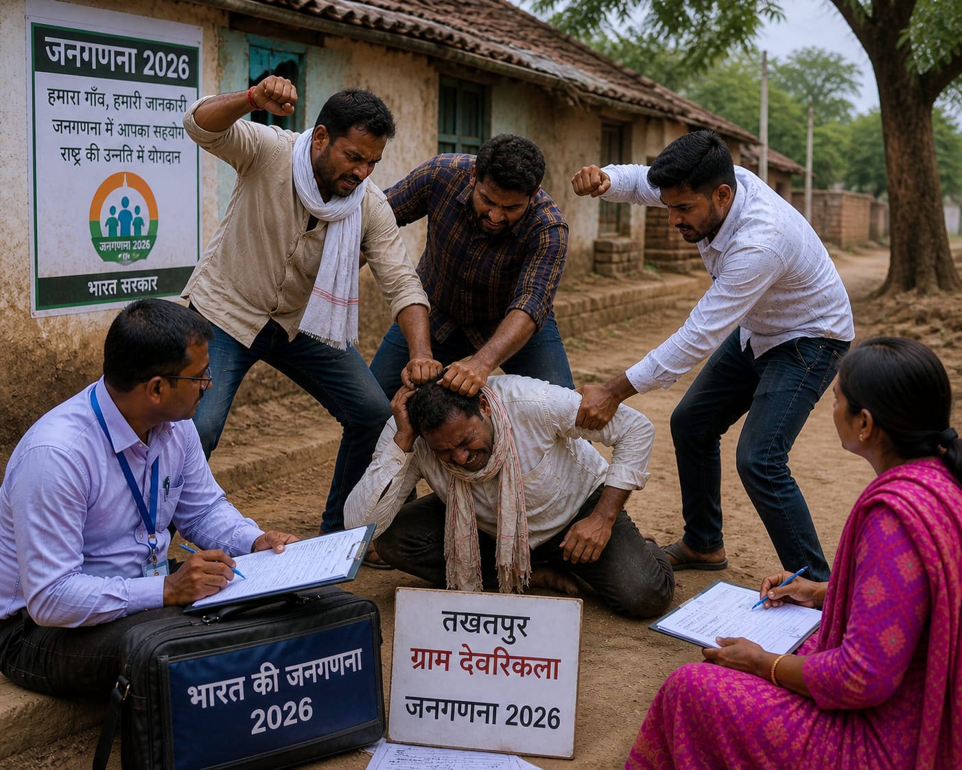 बिल्हा के बाद तखतपुर के देवरीकला में कोटवार की बेरहमी से पिटाई