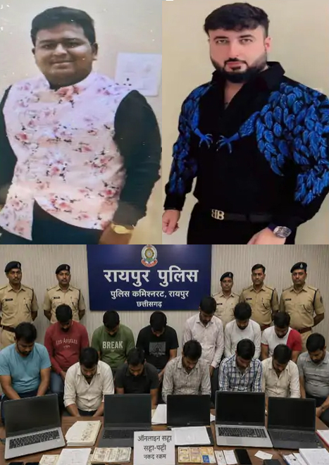 तीन पैनल 777 से ऑनलाइन सट्टा चलाने वाले नमन, आयुष, सरफराज सहित 9 संदिग्ध गिरफ्तार