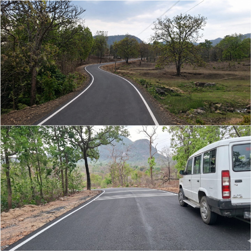 पहाड़ों के बीच बसाहट तक पहुँची नई उम्मीद, जामभाठा-सोनारी में बनी पक्की सड़क