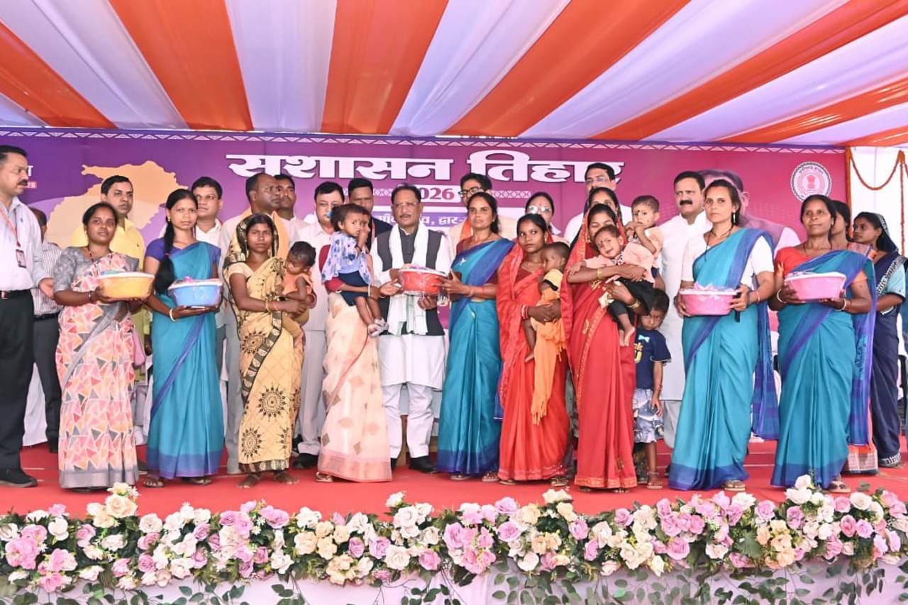 जनता की सेवा ही हमारा कर्तव्य सुशासन तिहार जनविश्वास का माध्यम - मुख्यमंत्री विष्णु देव साय