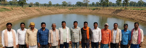 मनरेगा से बदली गांव की तस्वीर : तालाब गहरीकरण से बढ़ा जलस्तर, किसानों को सालभर सिंचाई सुविधा
