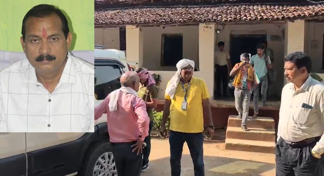 समाधान शिविर के दौरान 40 हजार रिश्वत लेते बाबू प्रदीप गिरफ्तार