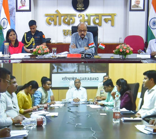 राज्यपाल डेका ने गरियाबंद जिले में जल संरक्षण, प्राकृतिक खेती और जनकल्याणकारी योजनाओं पर दिया विशेष जोर