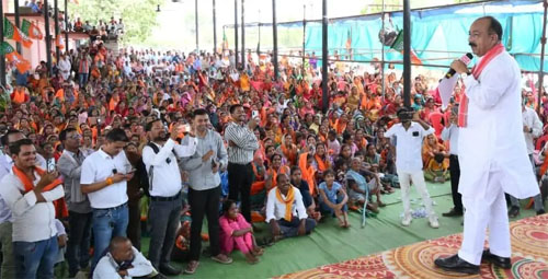 पलारी नगर पंचायत में भारी मतों से खिलाएं कमल, विकास की जिम्मेदारी साय सरकार की : साव