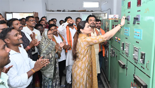 विधायक बोहरा ने 2.38 करोड़ की लागत से निर्मित विद्युत उप केंद्र का किया लोकार्पण, कहा भाजपा सरकार में हर घर तक पहुंच रही विकास की रोशनी