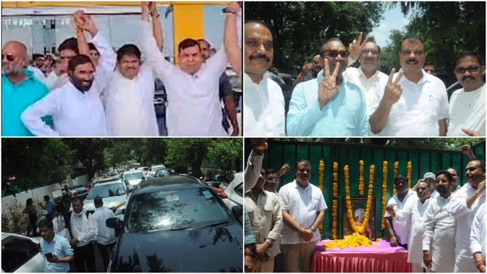 चार्टर्ड प्लेन से भोपाल से बेंगलुरु भेजे जा रहे कांग्रेस विधायक, वोटिंग के दिन लौटेंगे
