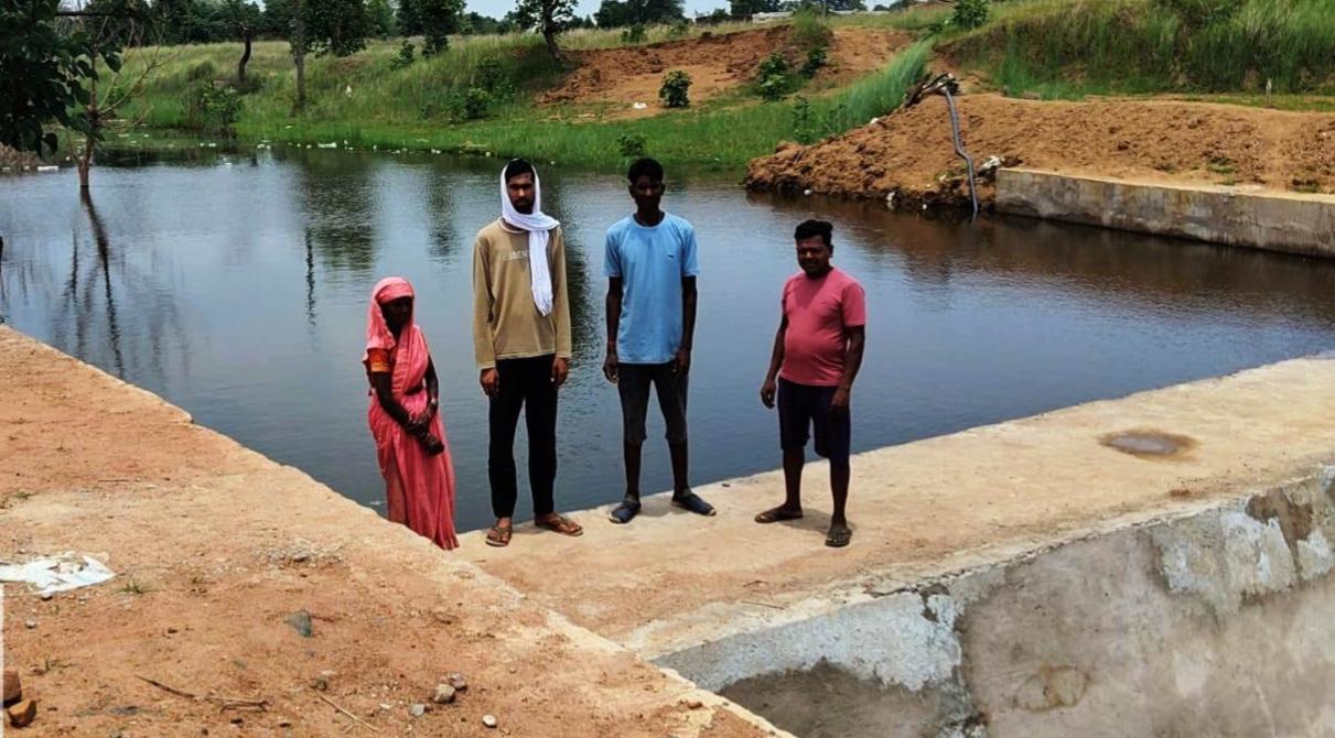 मनरेगा के चेकडेम ने बदली गांव की तस्वीर, अब बारिश नहीं बनेगी किसानों की मजबूरी