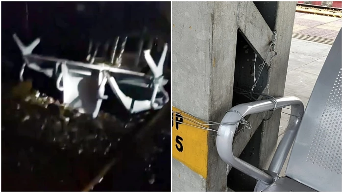 भिलाई रेलवे स्टेशन पर टली दुर्घटना..आंधी से उड़ी कुर्सी रेल की पटरी पर गिरी, पैसेंजर ट्रेन के इंजन में फंसी