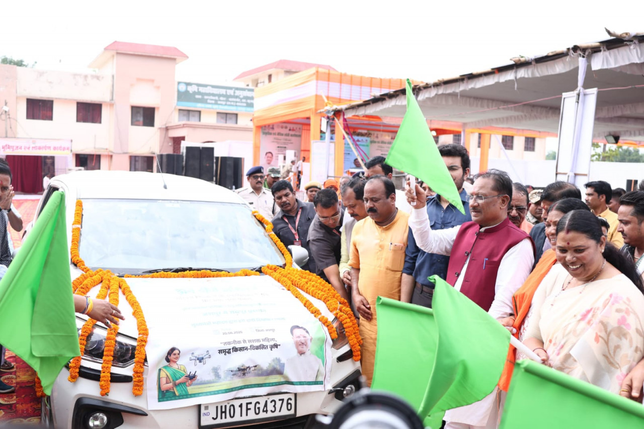  ड्रोन दीदी अभियान से कृषि क्षेत्र में तकनीक और मातृशक्ति का होगा सशक्त संगम : मुख्यमंत्री विष्णुदेव साय