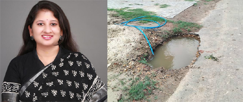 डॉ. वर्णिका की चेतावनी: खुले गड्ढों से बच्चों को बचाने के लिए नगरीय प्रशासन तत्काल करे व्यवस्था