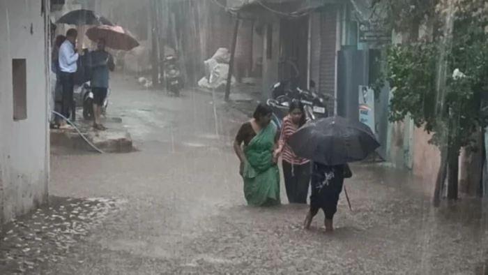 देश के अधिकांश हिस्सों में बारिश