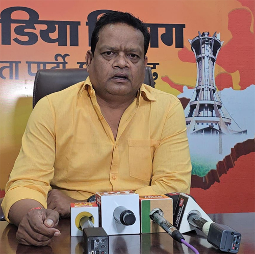 भाजपा प्रदेश प्रवक्ता ठाकुर का महादेव सट्टेबाजी और भ्रष्टाचार को लेकर कांग्रेस पर तीखा हमला