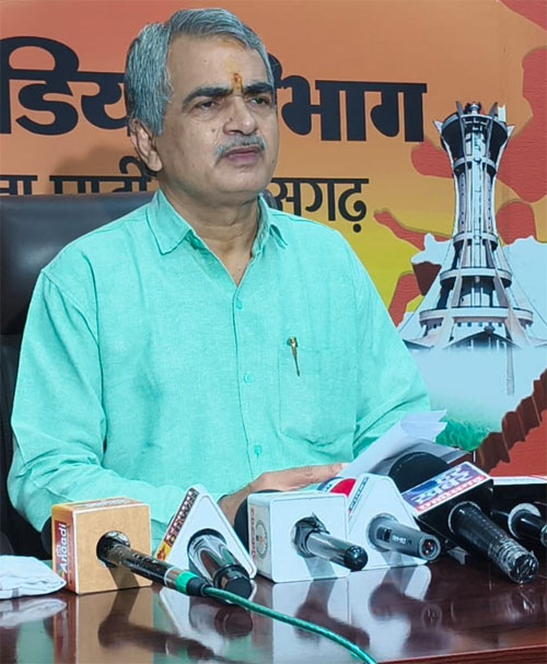 घोटालों को छिपाने और अपराधियों को बचाने कांग्रेस कर रही आंदोलन : भाजपा