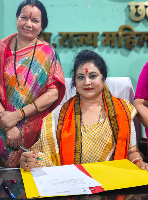 डॉ. ममता साहू ने संभाली छत्तीसगढ़ राज्य महिला आयोग की कमान