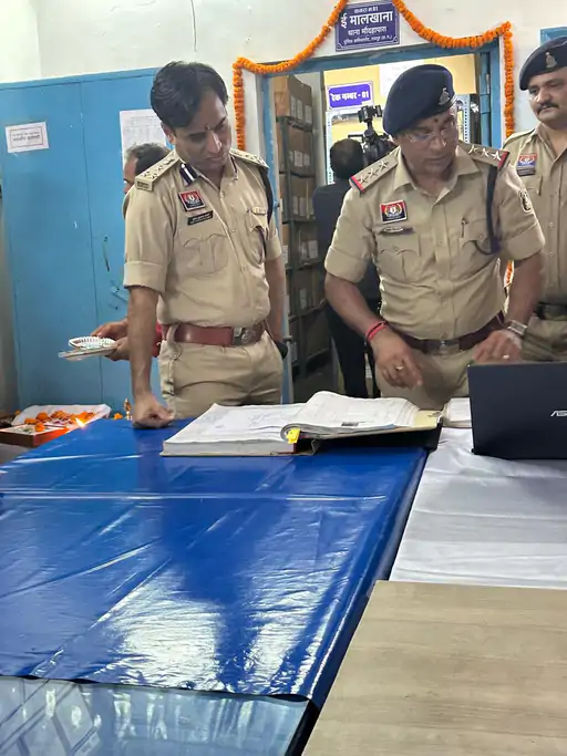मौदहापारा थाना में शुरू हुआ ई-मालखाना