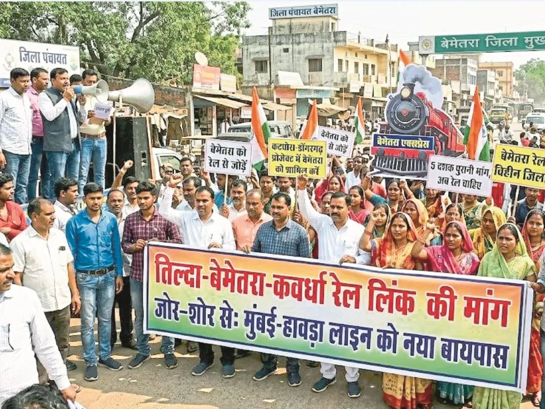 कटघोरा-डोंगरगढ़ रेल परियोजना में बेमेतरा को भी जोडऩे उठी मांग, शिवनाथ नदी पर बड़ा पुल बनाने रेलवे को करना पड़ेगा बस खर्च