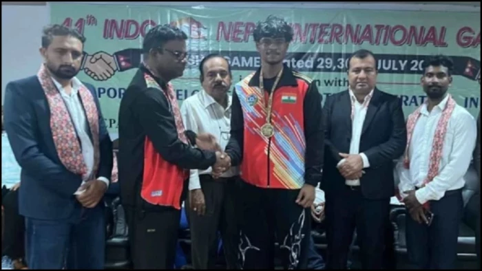 जांजगीर जिले के होनहार खिलाड़ी अनमोल गोस्वामी ने स्वर्ण पदक जीता