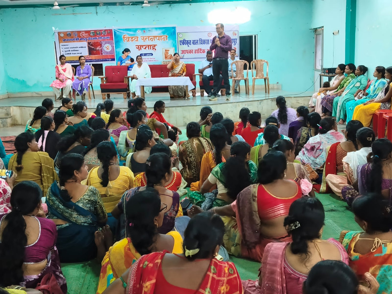 पहला दूध, पहला हक अभियान से 280 माताओं तक पहुंचा जागरूकता संदेश