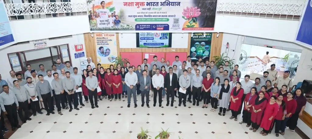 एसईसीएल में नशा मुक्त भारत अभियान के अंतर्गत शपथ कार्यक्रम आयोजित