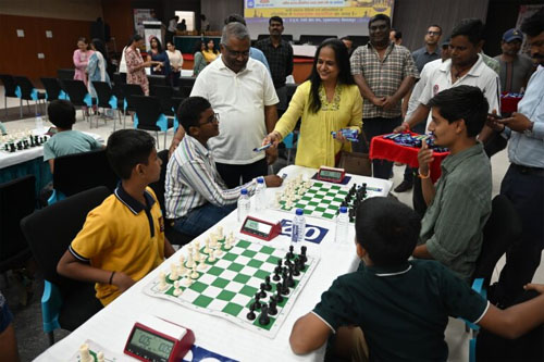 दपूमरे में वार्षिक शतरंज प्रतियोगिता 2026 का आयोजन, रेल परिवार के 221 खिलाडिय़ों ने लिया भाग