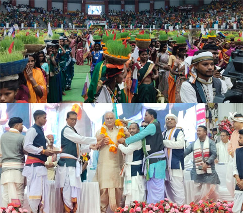 भोजली महोत्सव का त्योहार केवल आदिवासियों का नहीं बल्कि छत्तीसगढ़ के साथ सभी समाजों का है त्यौहार