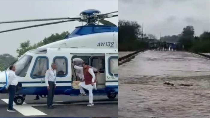चित्रकूट में बाढ़ का भयानक मंजर...सीएम मोहन यादव ने किया हवाई सर्वे