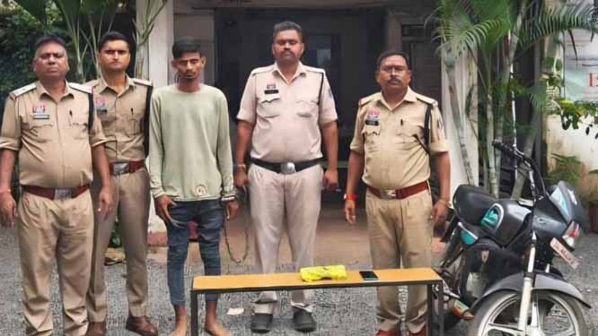 अवैध प्रतिबंधित नशीली टेबलेट के साथ आरोपी गिरफ्तार