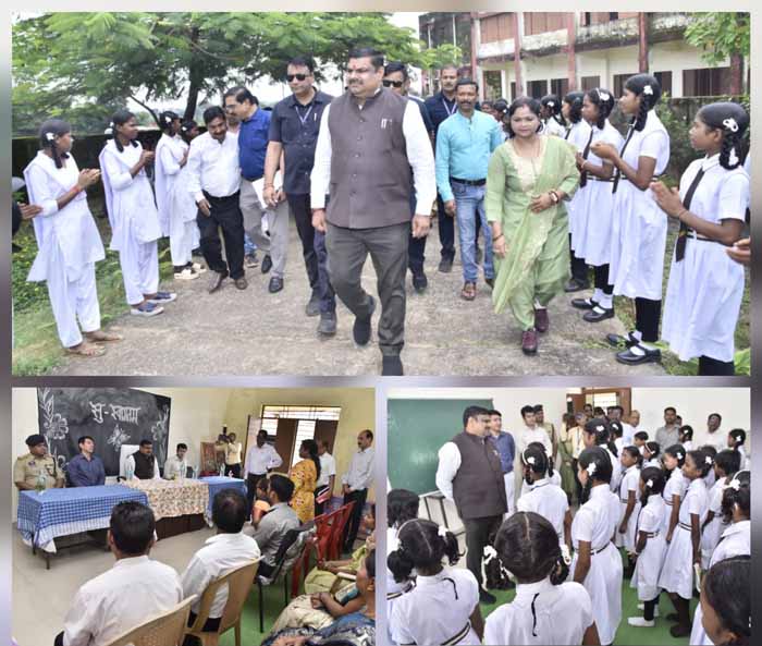 कस्तूरबा विद्यालय में बनेंगे बैडमिंटन व बास्केटबॉल कोर्ट, दिसंबर तक होगी शिक्षकों की पदस्थापना - यादव