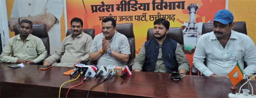 रायपुर में 7 को भाजपा ओबीसी मोर्चा का सम्भाग स्तरीय प्रबुद्धजन सम्मान व कार्यकर्ता सम्मेलन, मुख्यमंत्री साय होंगे मुख्य अतिथि