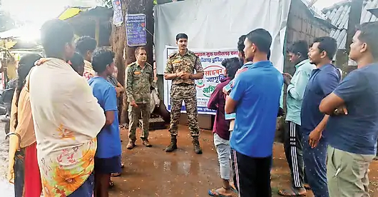 भोपालपटनम पुलिस का साइबर जागरूकता अभियान जारी