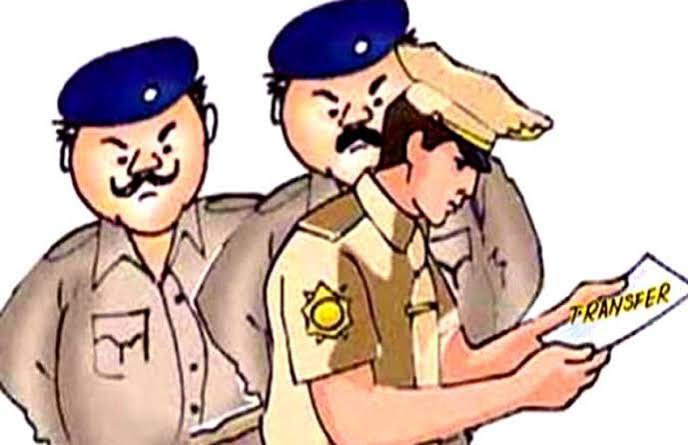 6 पुलिस कर्मियों का तबादला