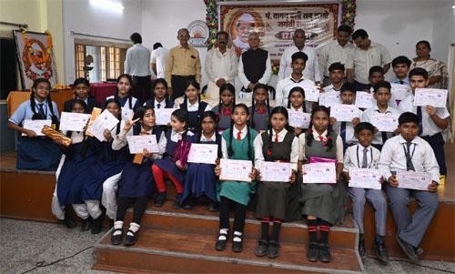 पंडित वामन राव लाखे की मनाई गई 154 वी जयंती 