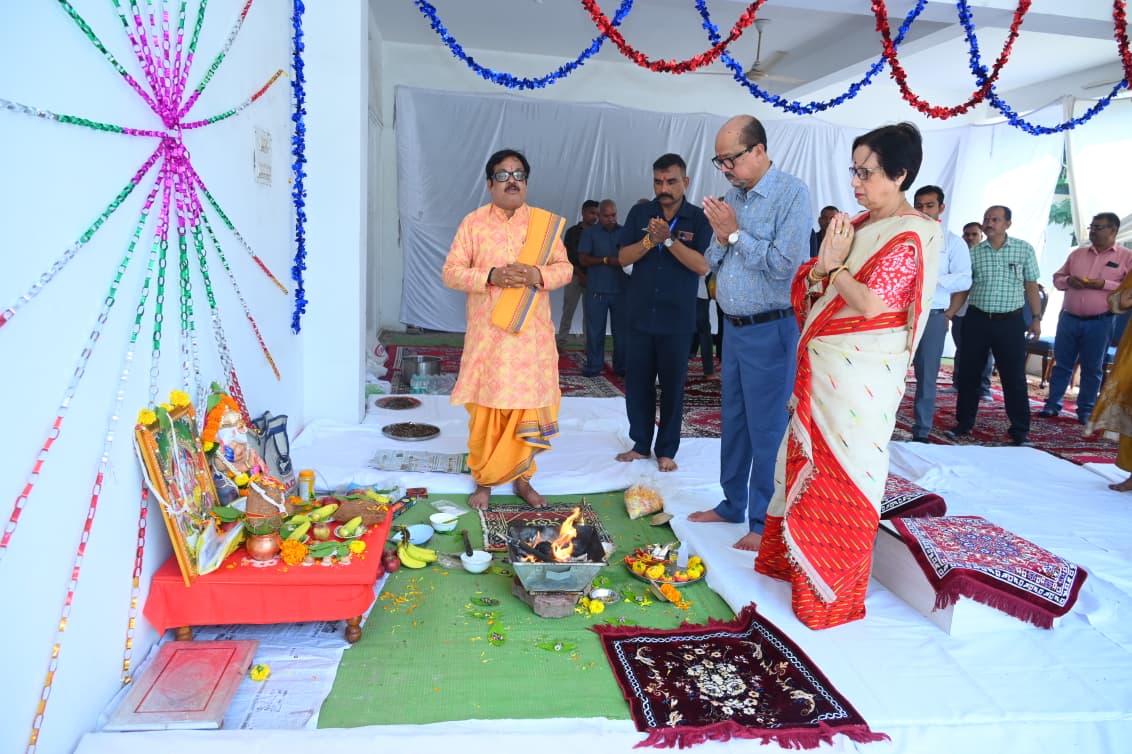 लोकभवन में मनाया गया विश्वकर्मा जयंती