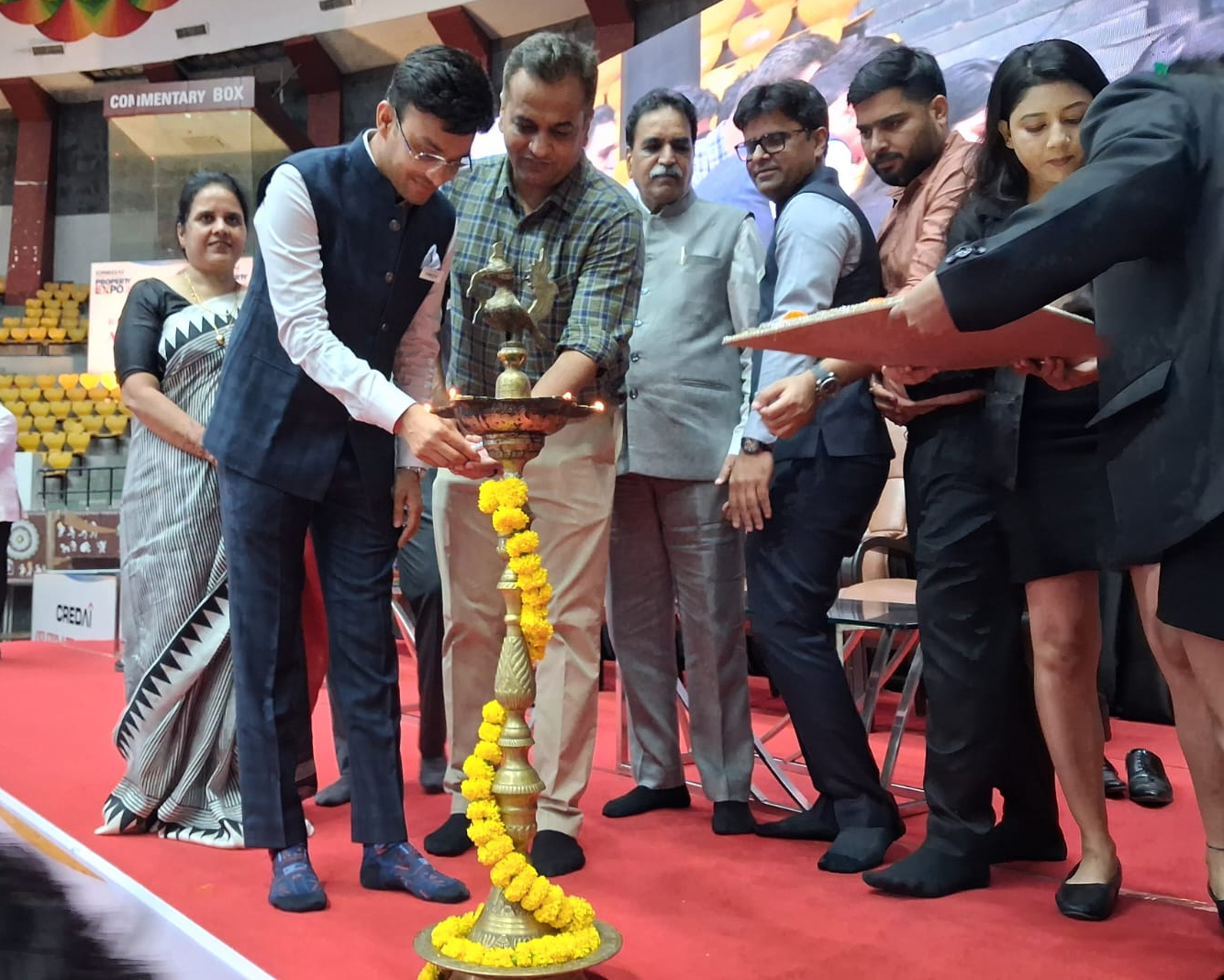 बिल्डर्स व जनप्रतिनिधि मिलकर संकल्प लें तो रायपुर सबसे सुंदर व स्वच्छ शहर की पहचान बनेगा-मूणत