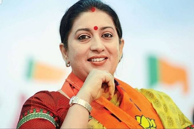 छग  की भाजपा प्रभारी बनी स्मृति ईरानी