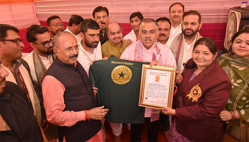 कर्म ऐसा करो कि अपनी भक्ति पर भी गौरव हो - इन्द्रेश महाराज