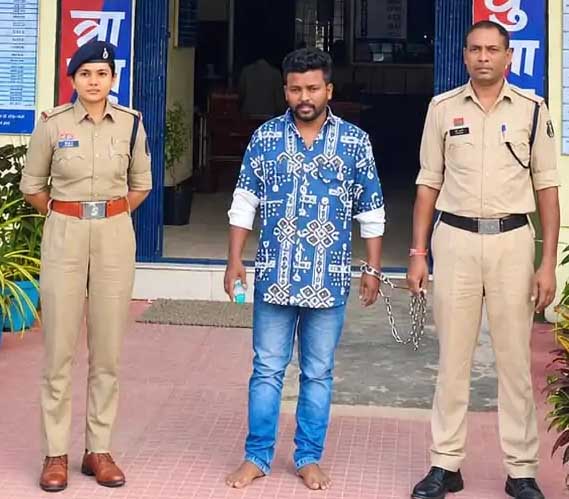 नशीली कैप्सूल का विक्रय करने वाला गिरफ्तार, 7 पत्ते में 56 कैप्सूल जप्त