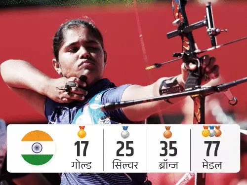 17 साल की कुमकुम ने एशियाड में 17वां गोल्ड दिलाया